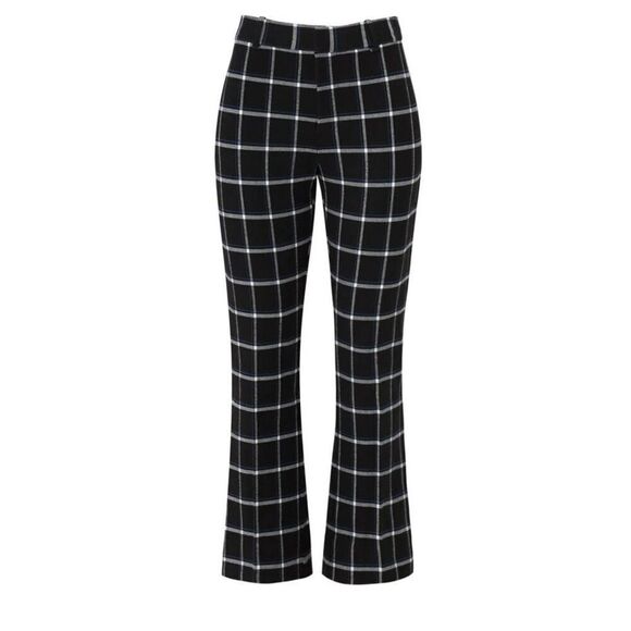 Derek Lam 10 Crosby windowpane tailored trouser size 10 - Picture 13 of 14